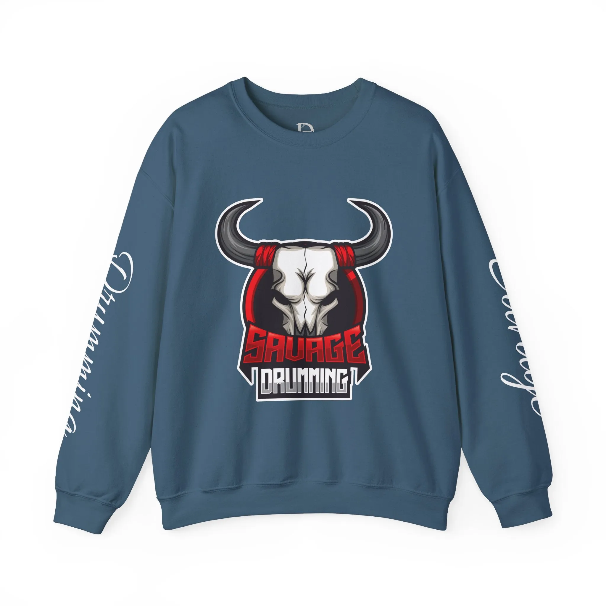 Savage Drumming  Crewneck Sweatshirt