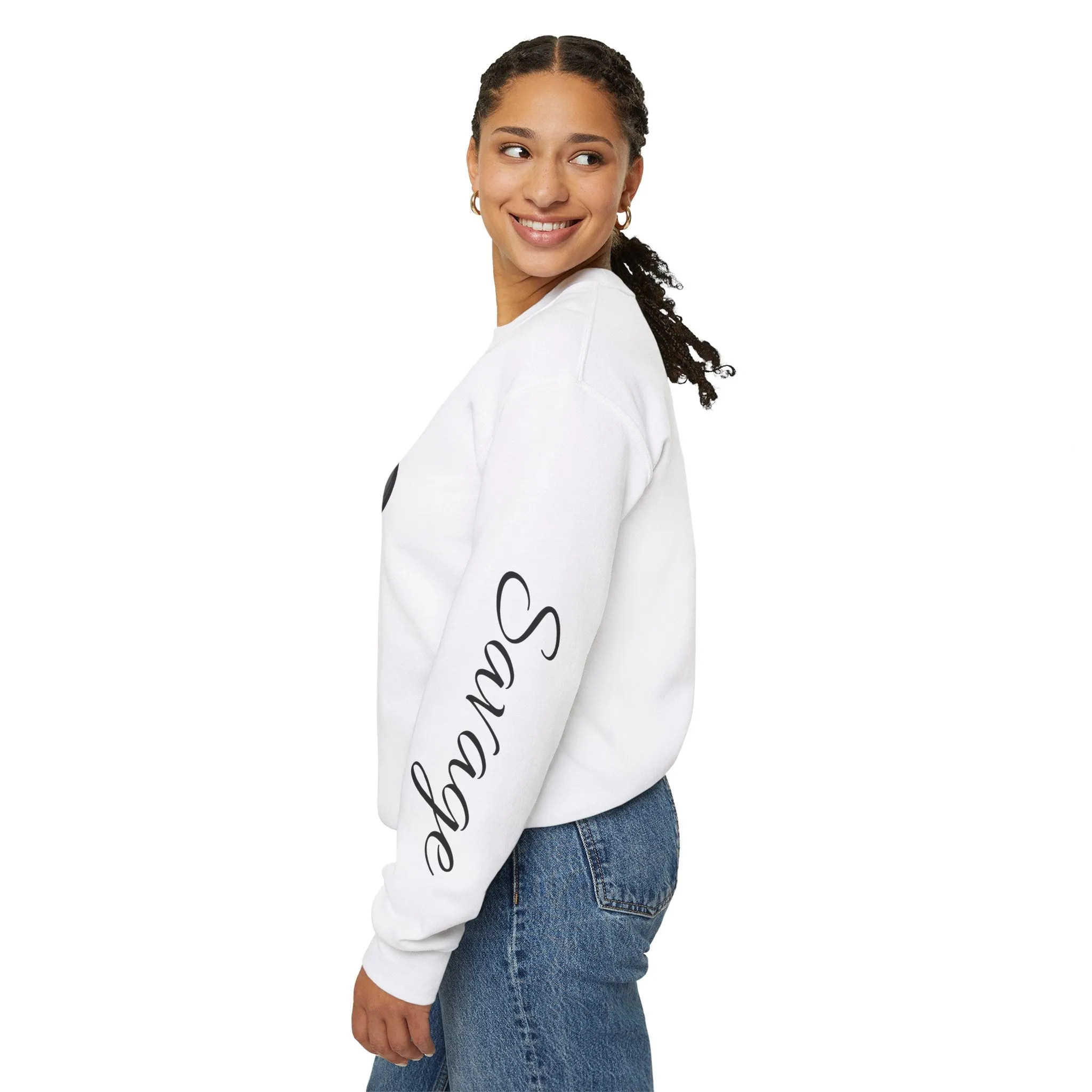 Savage Drumming  Crewneck Sweatshirt