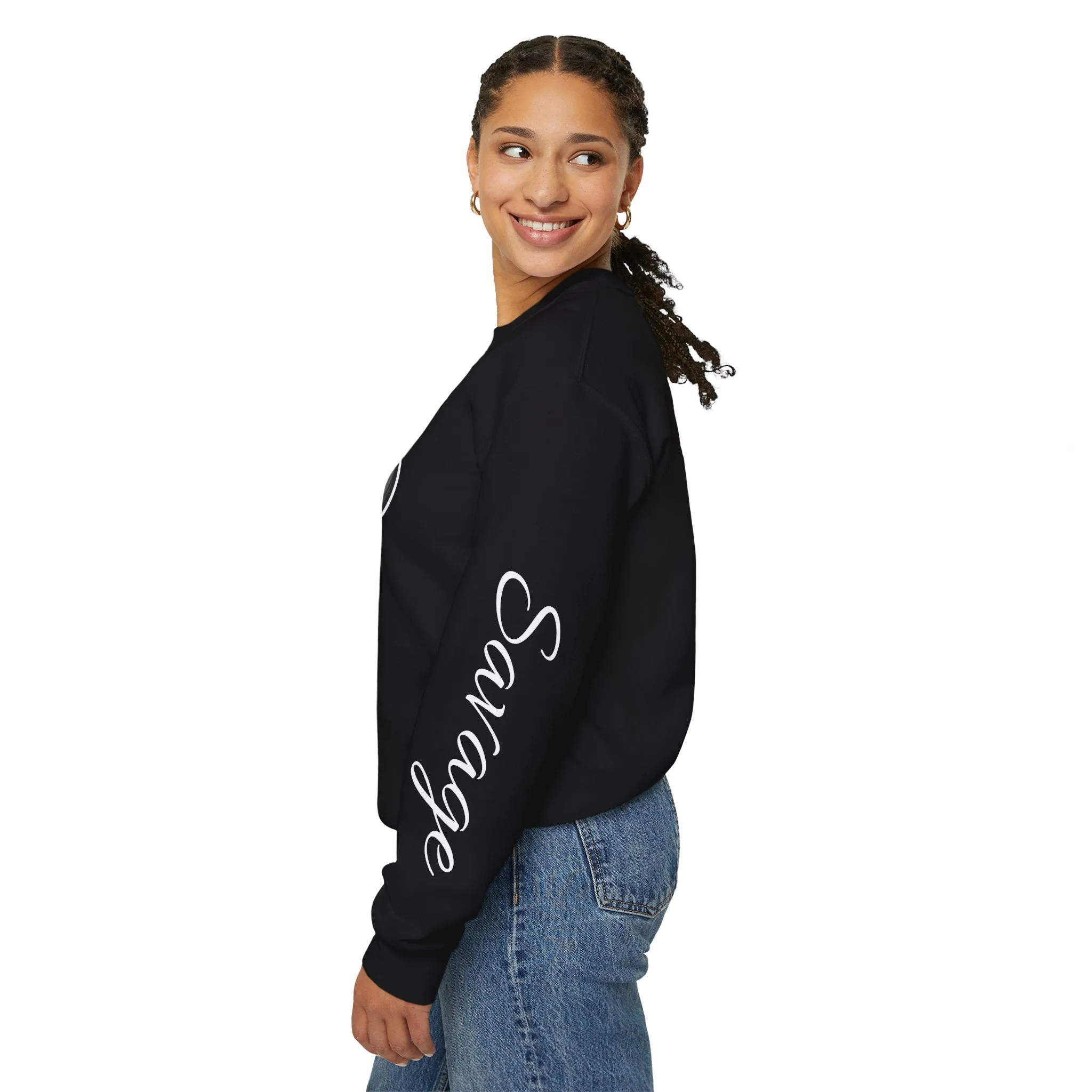 Savage Drumming  Crewneck Sweatshirt
