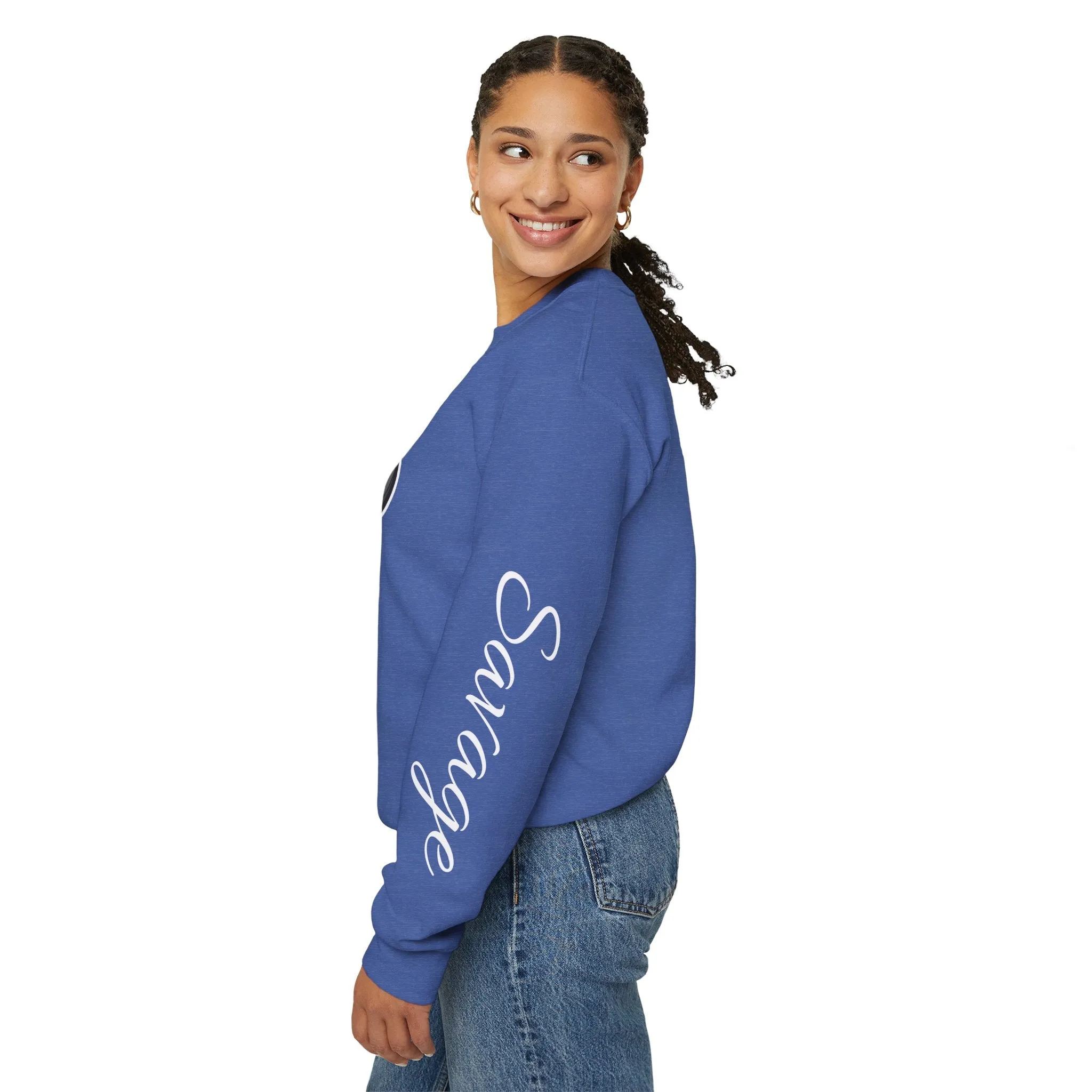 Savage Drumming  Crewneck Sweatshirt