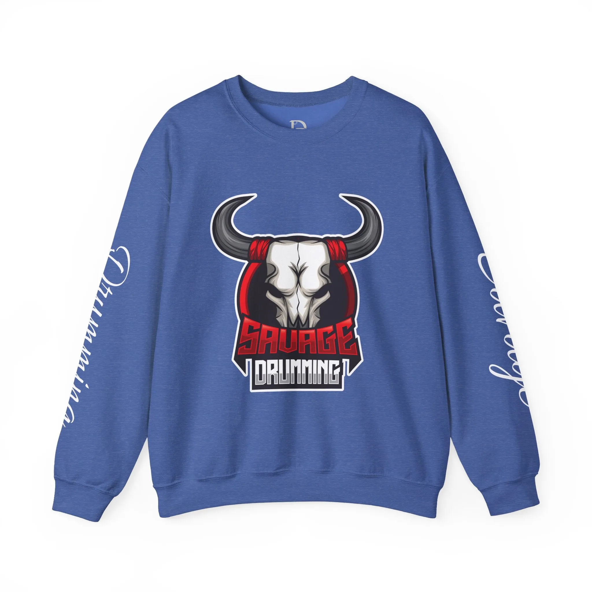 Savage Drumming  Crewneck Sweatshirt