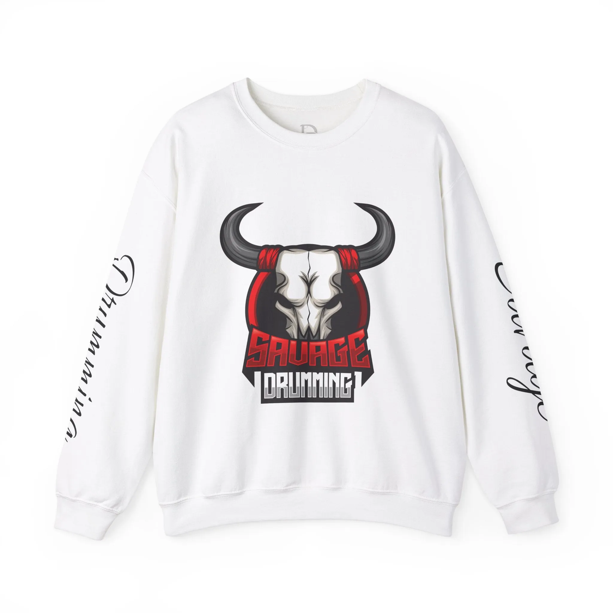Savage Drumming  Crewneck Sweatshirt