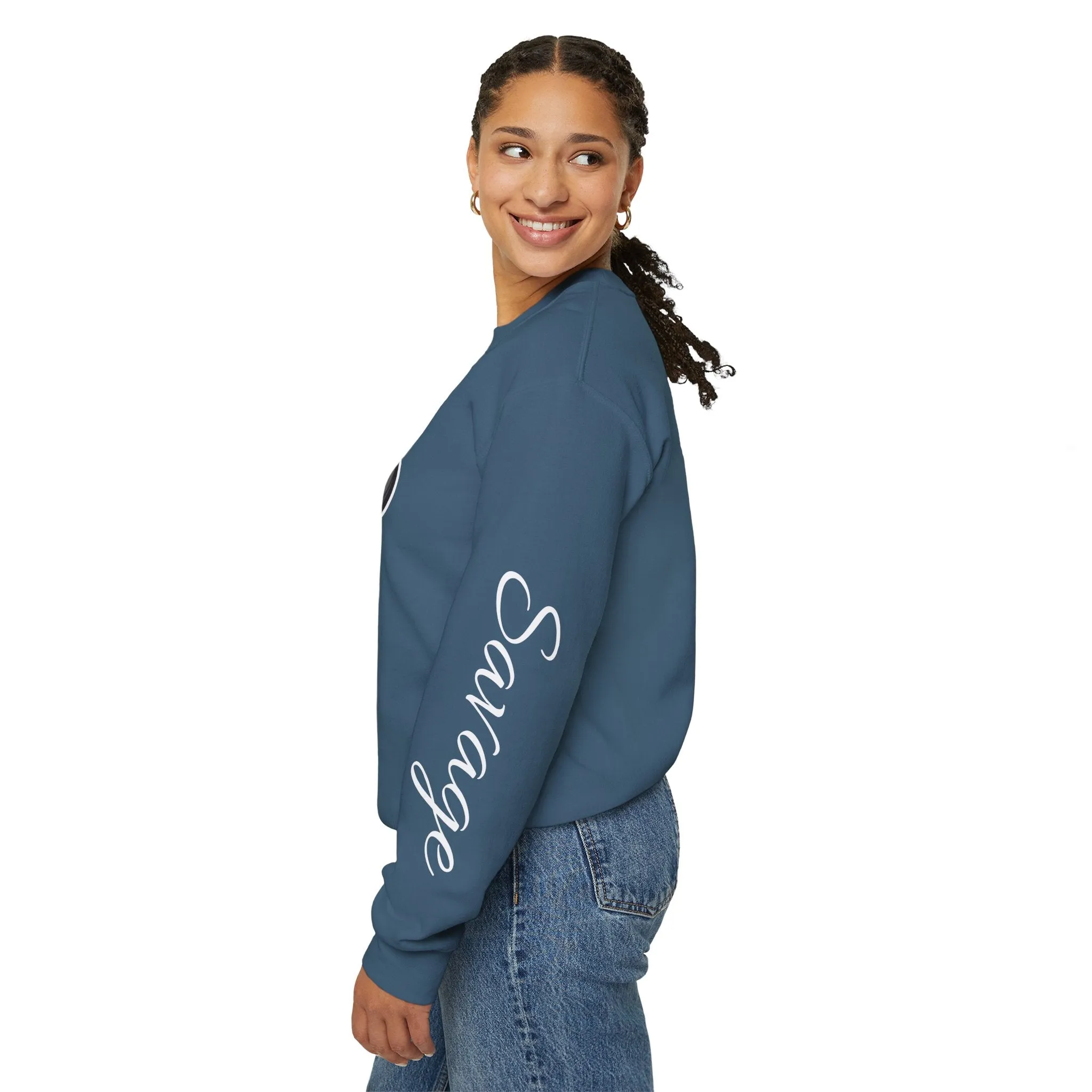 Savage Drumming  Crewneck Sweatshirt