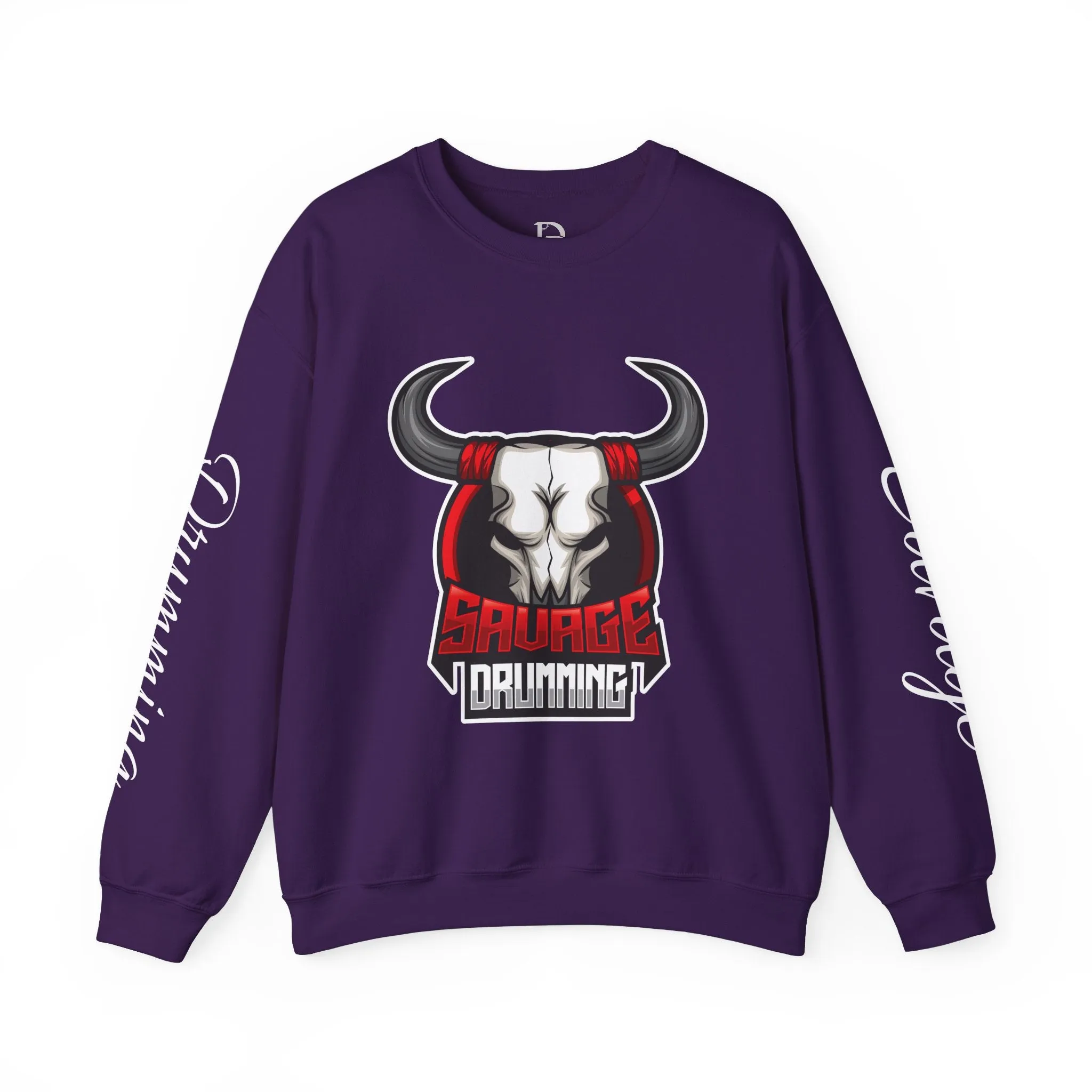 Savage Drumming  Crewneck Sweatshirt
