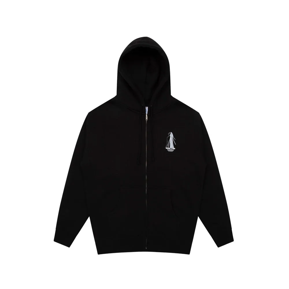 Sci-Fi Fantasy Spiritual Darkness Zip Hood Black