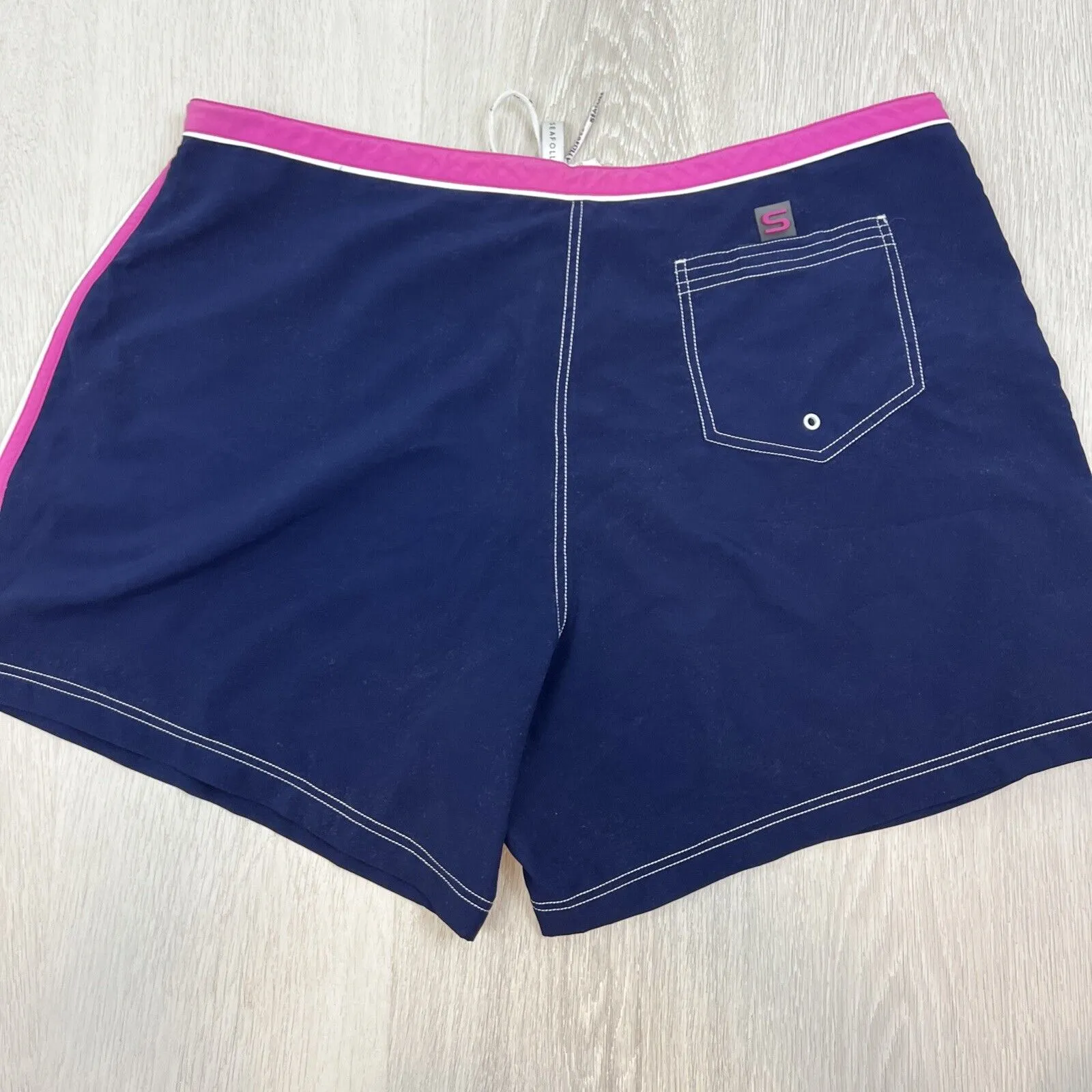 Seafolly Womens Swim Shorts Swimmer Boardies Size XL