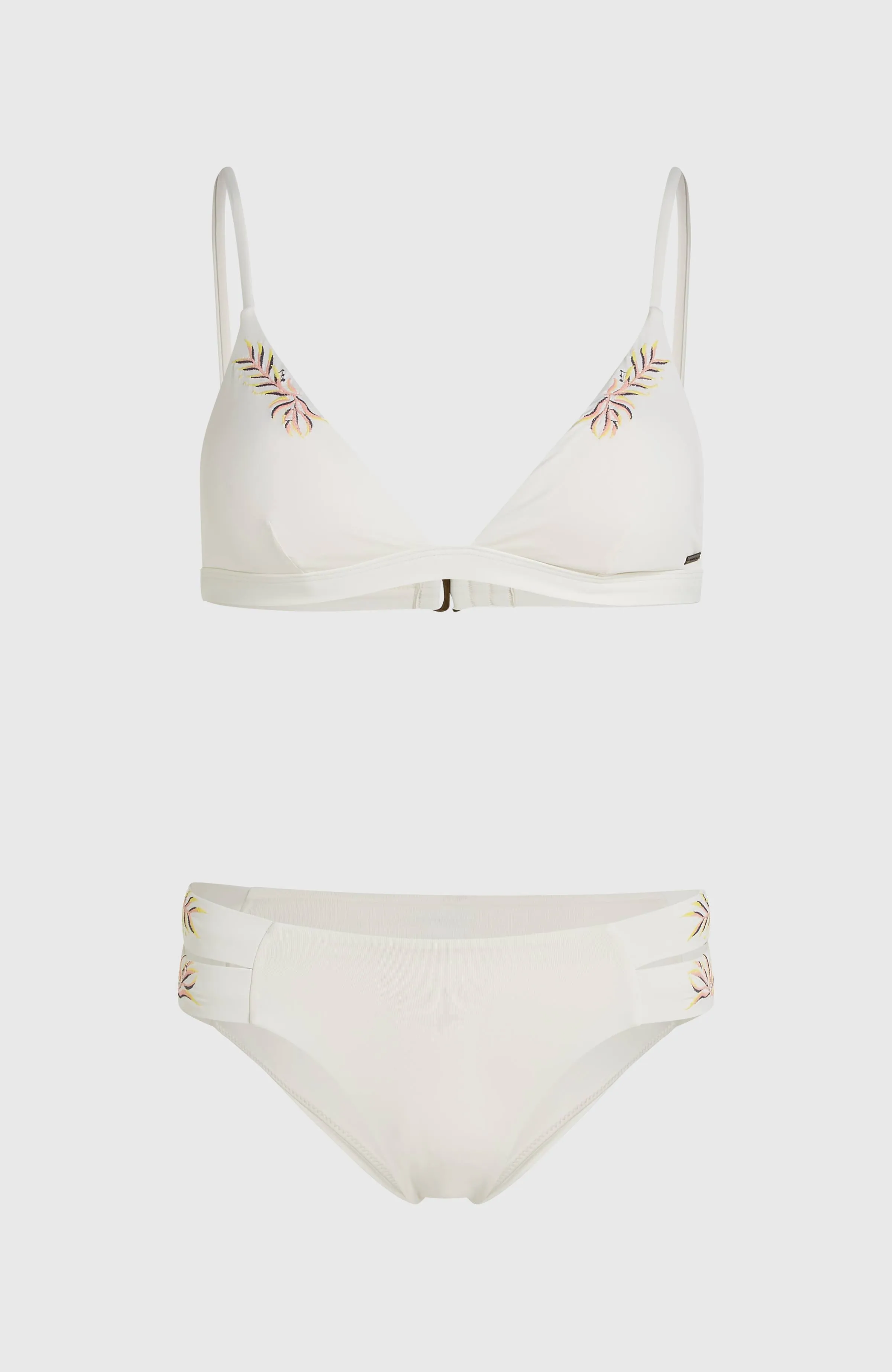 Seaside Boulder Bikini-Set mit Stickerei | Snow White