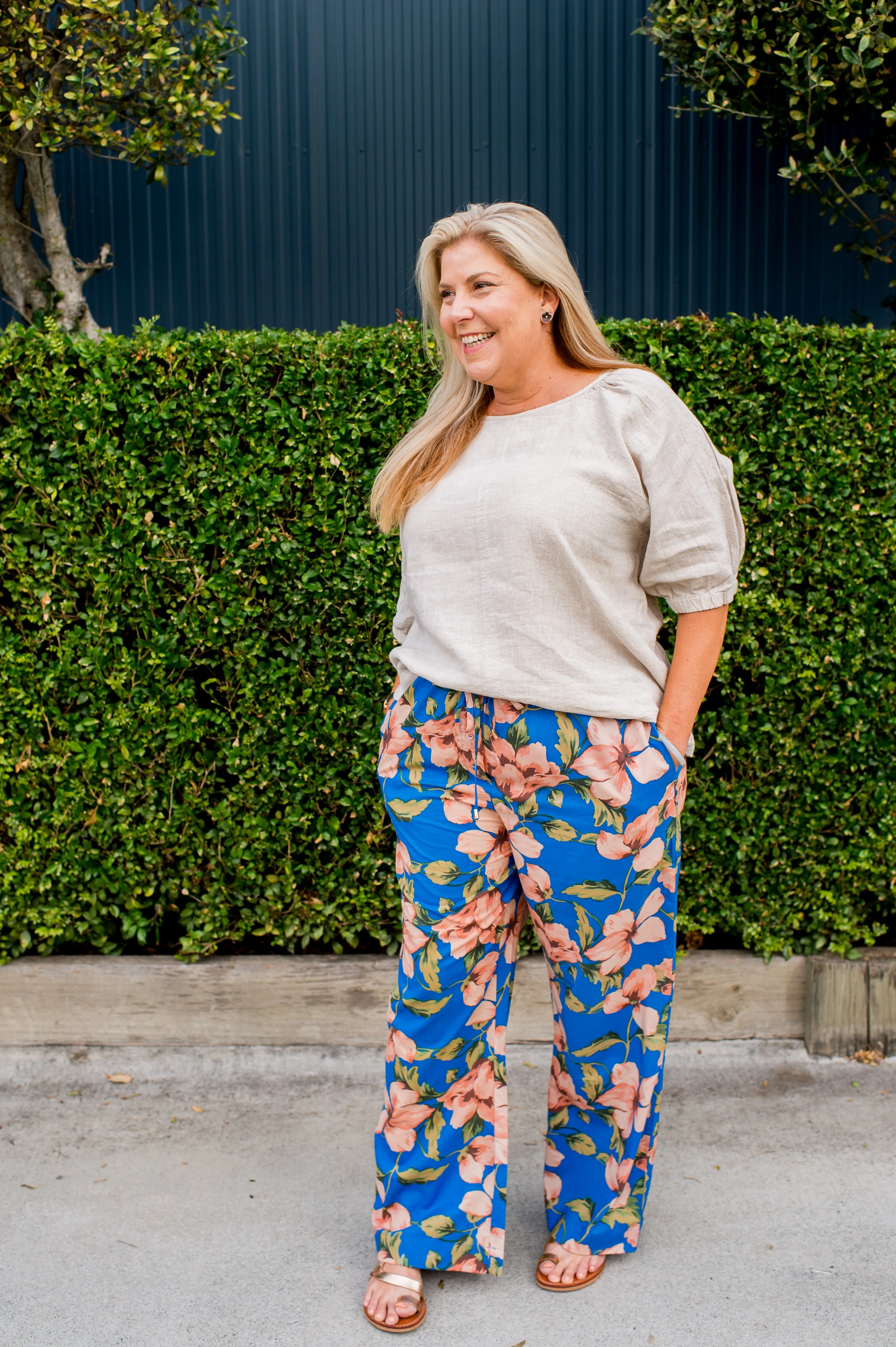 Second Valley Pant - Amalfi Floral