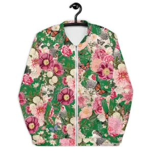 Secret Chicken Garden Bomber Jacket, light brahma