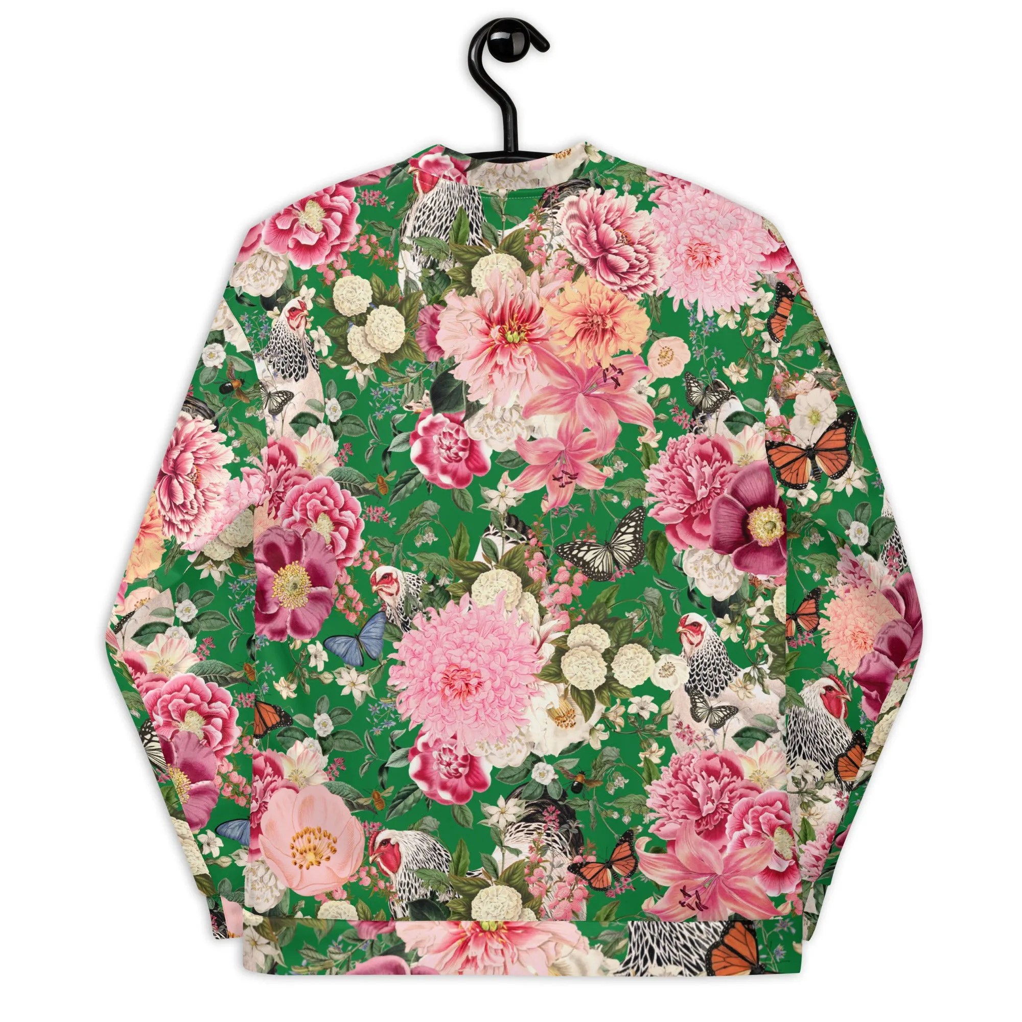 Secret Chicken Garden Bomber Jacket, light brahma