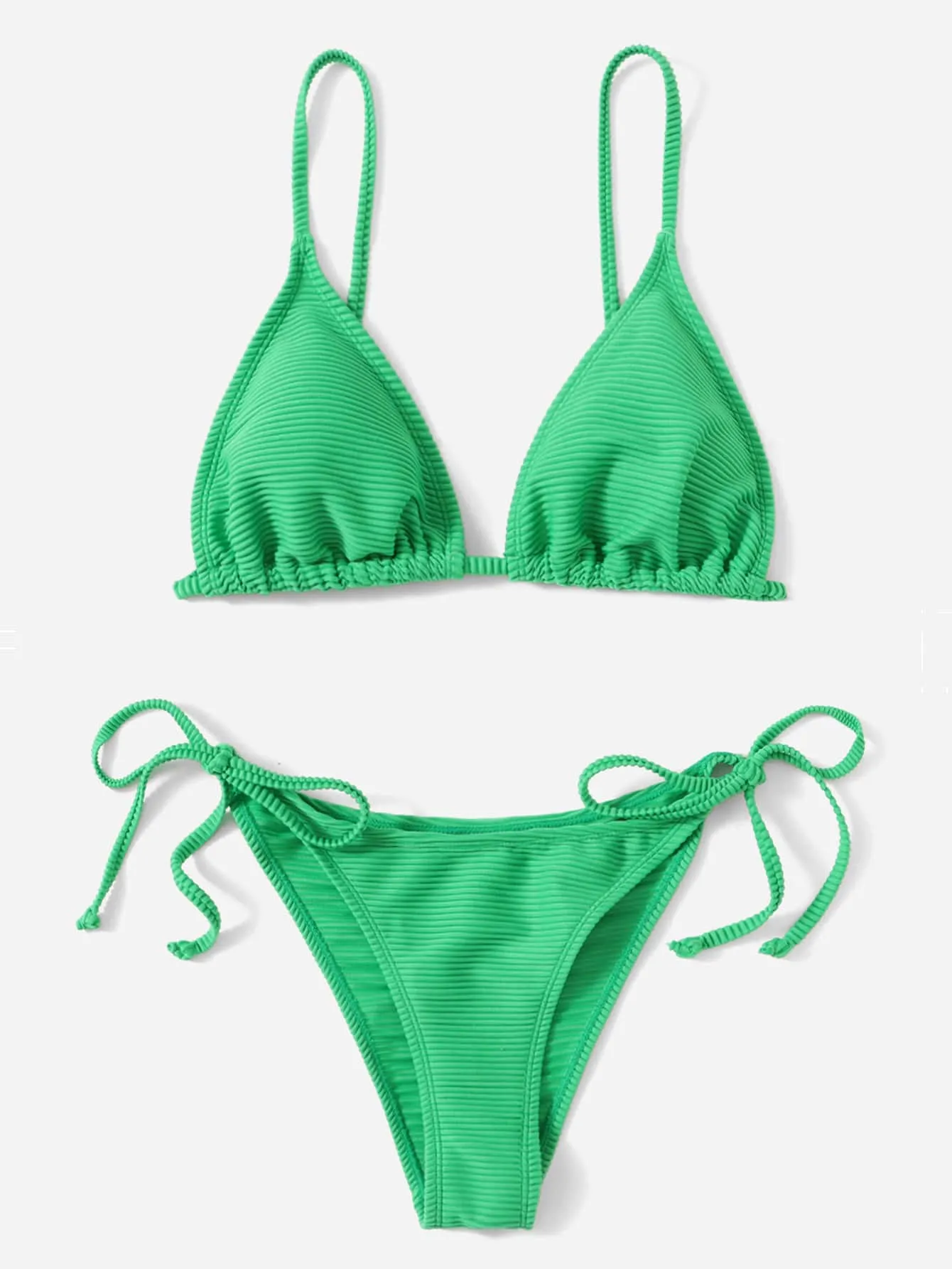 Sets de Bikini Acanalado para Mujer en Cherry Vibes 🌊