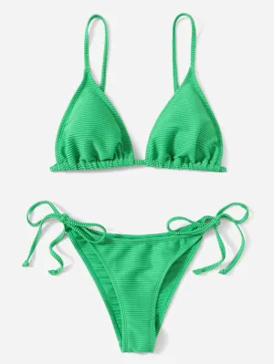 Sets de Bikini Acanalado para Mujer en Cherry Vibes 🌊