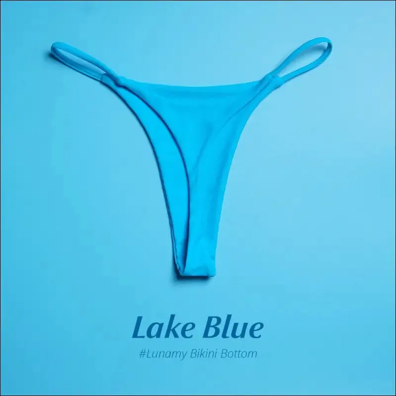 Sexy bikini sets g-string girls swimwear t-back bikini thong swim briefs women beachwear