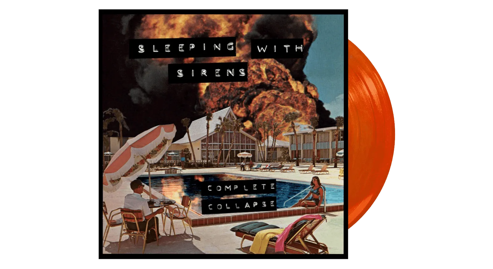 Sleeping with the Sirens : Complete Collapse (Yellow & Orange Galaxy Vinyl)