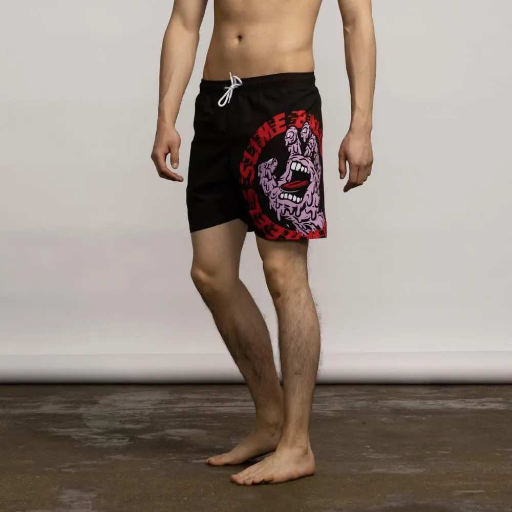 Slime Balls Swim Shorts SB Hand - Black