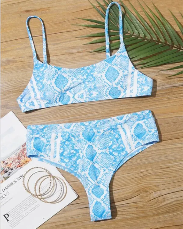 Snakeskin Bikini Sets
