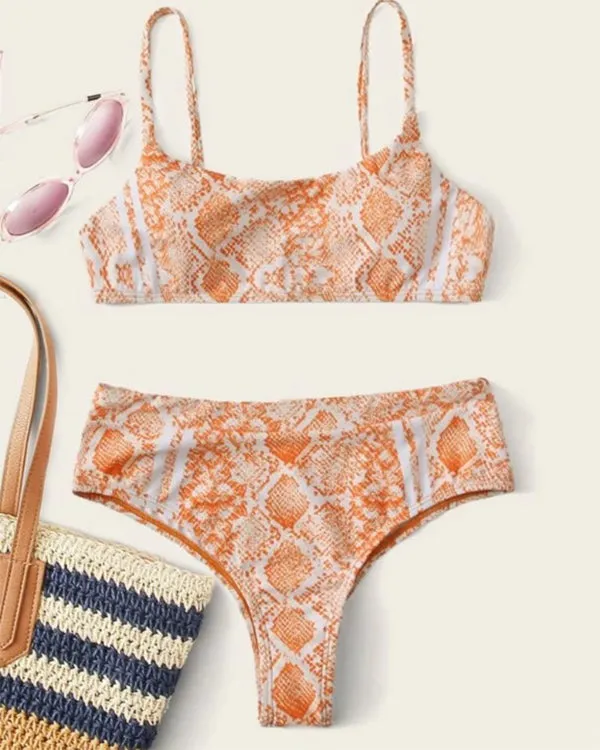 Snakeskin Bikini Sets