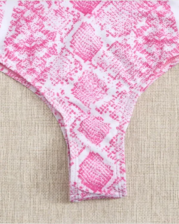 Snakeskin Bikini Sets