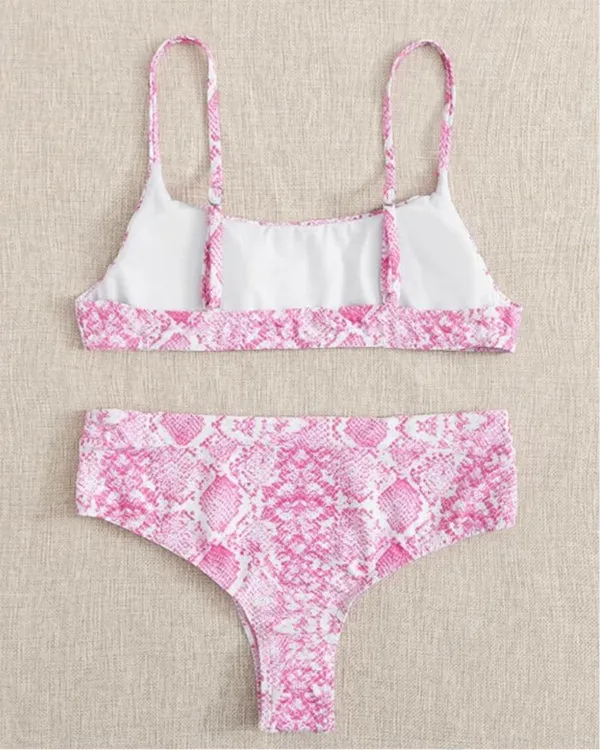 Snakeskin Bikini Sets