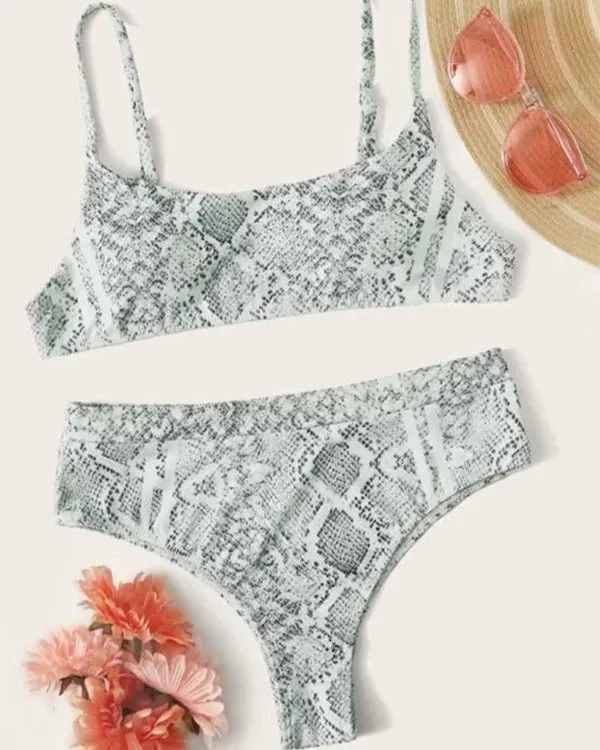 Snakeskin Bikini Sets