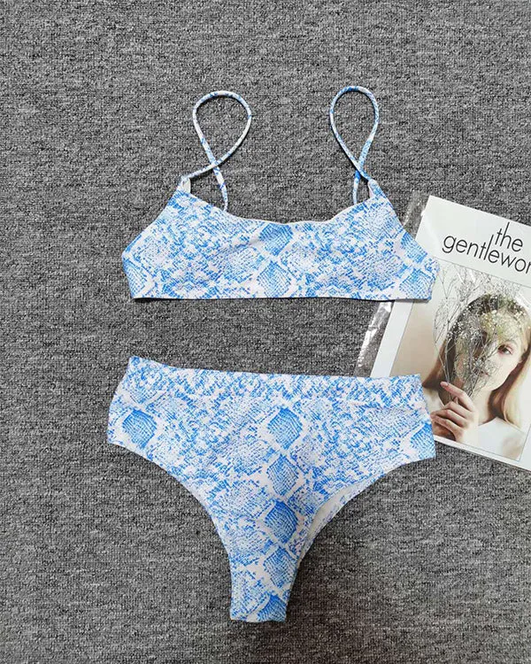 Snakeskin Bikini Sets