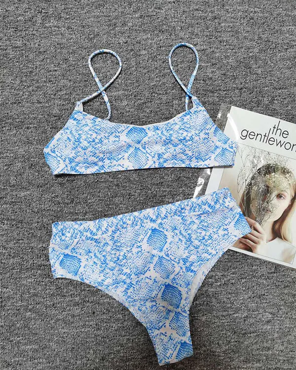 Snakeskin Bikini Sets