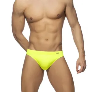 Solid Push up Men Neon Swim Bikni Brief Trunks Sexy Swimwear Beach Surf Shorts Swimsuit Bathing Suit