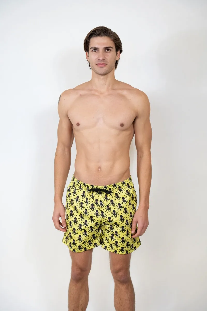 SS-1009 PRINTED SWIM SHORTS 12 PACK