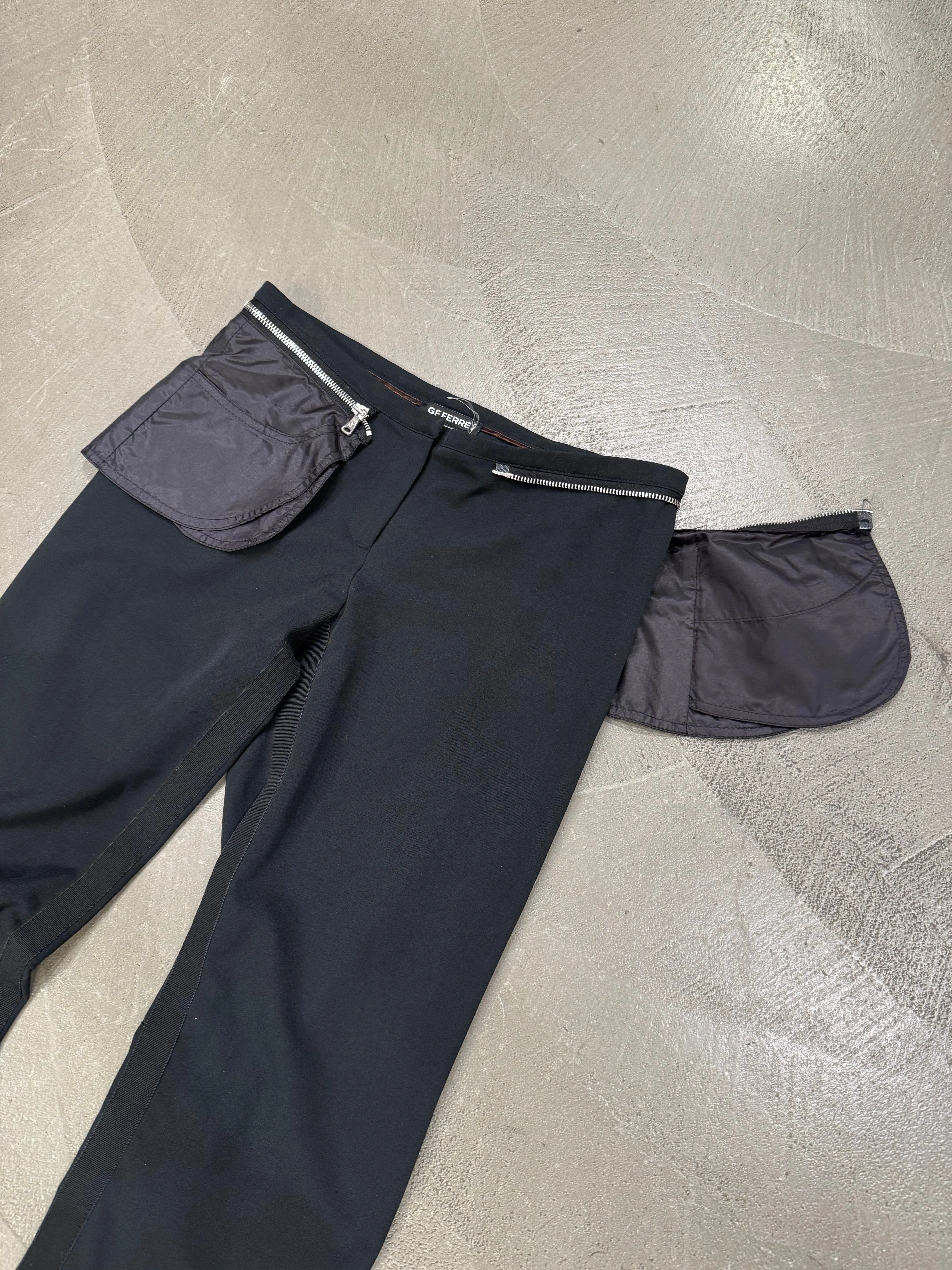 S/S2005 Gianfranco Ferré modular pockets pants