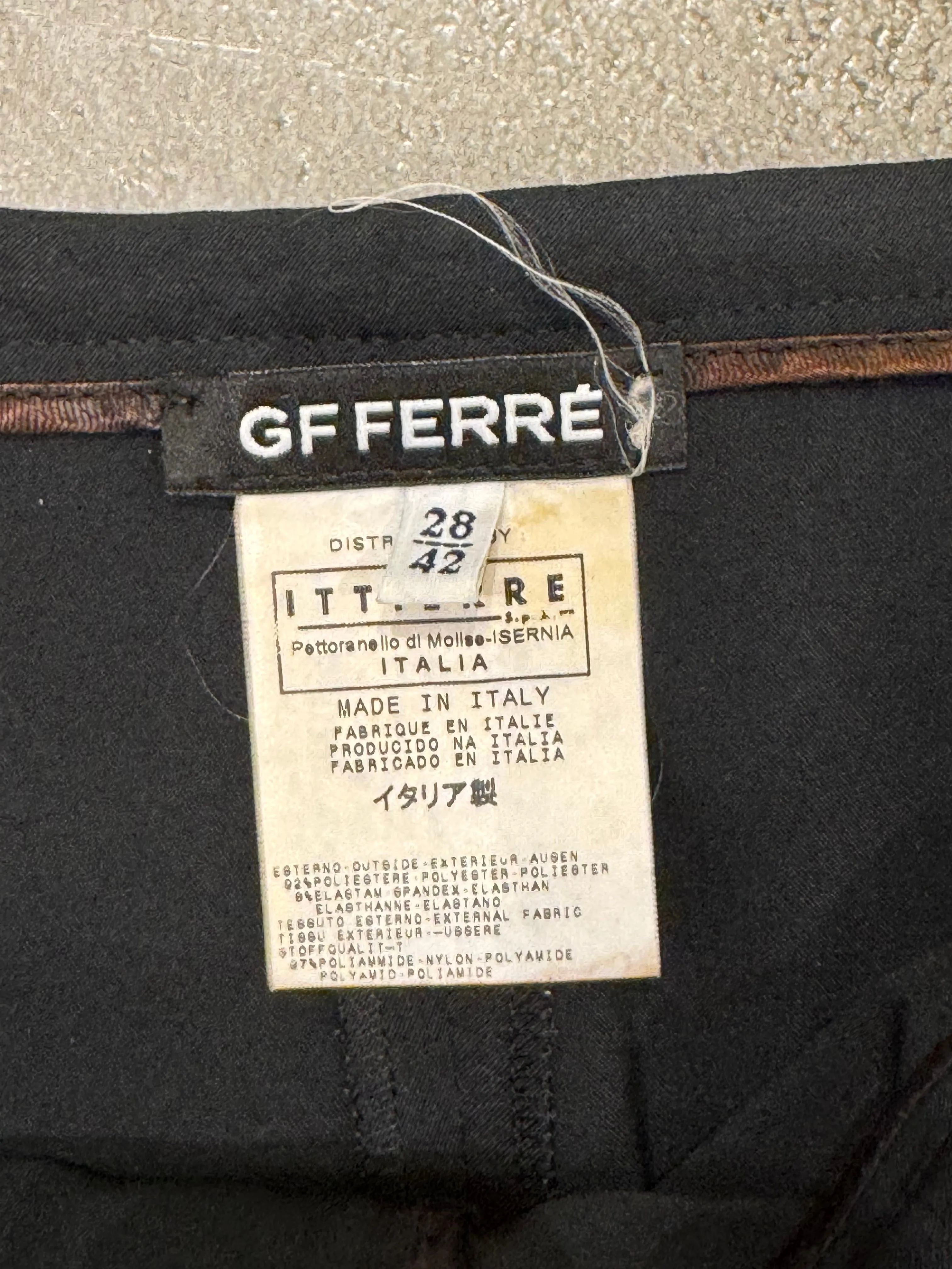 S/S2005 Gianfranco Ferré modular pockets pants