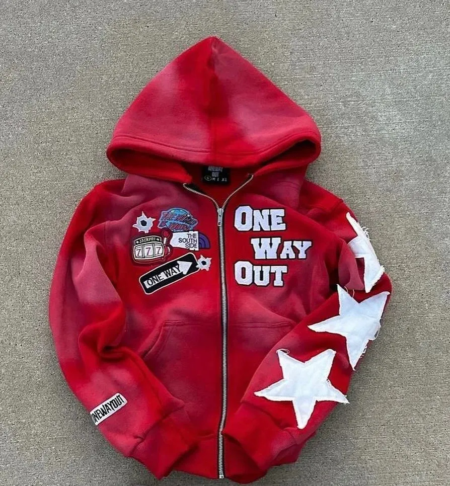 Star Arm Streetwear Hoodies