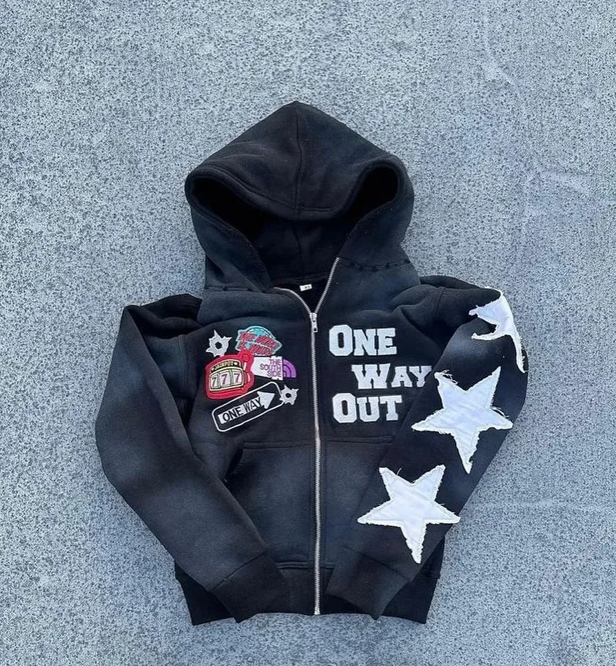 Star Arm Streetwear Hoodies