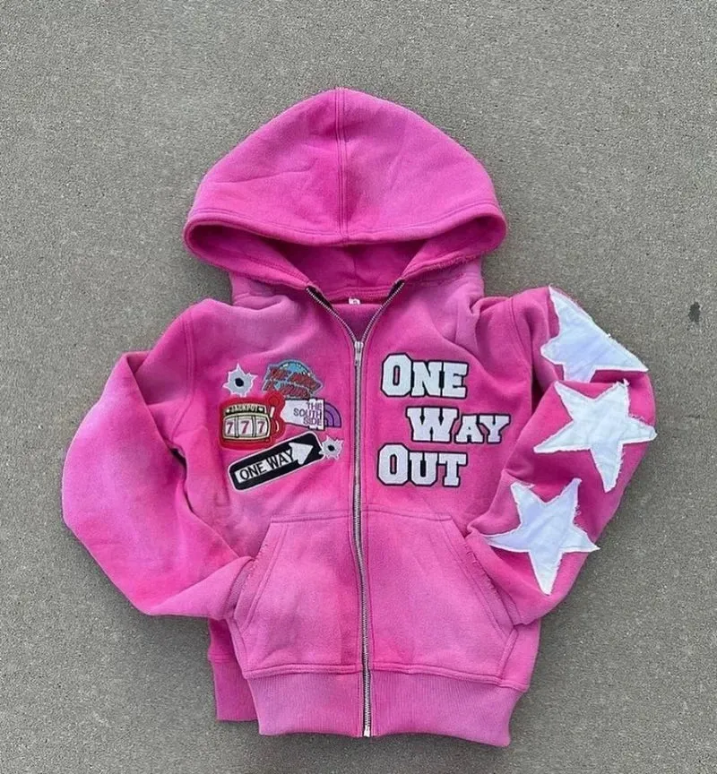 Star Arm Streetwear Hoodies