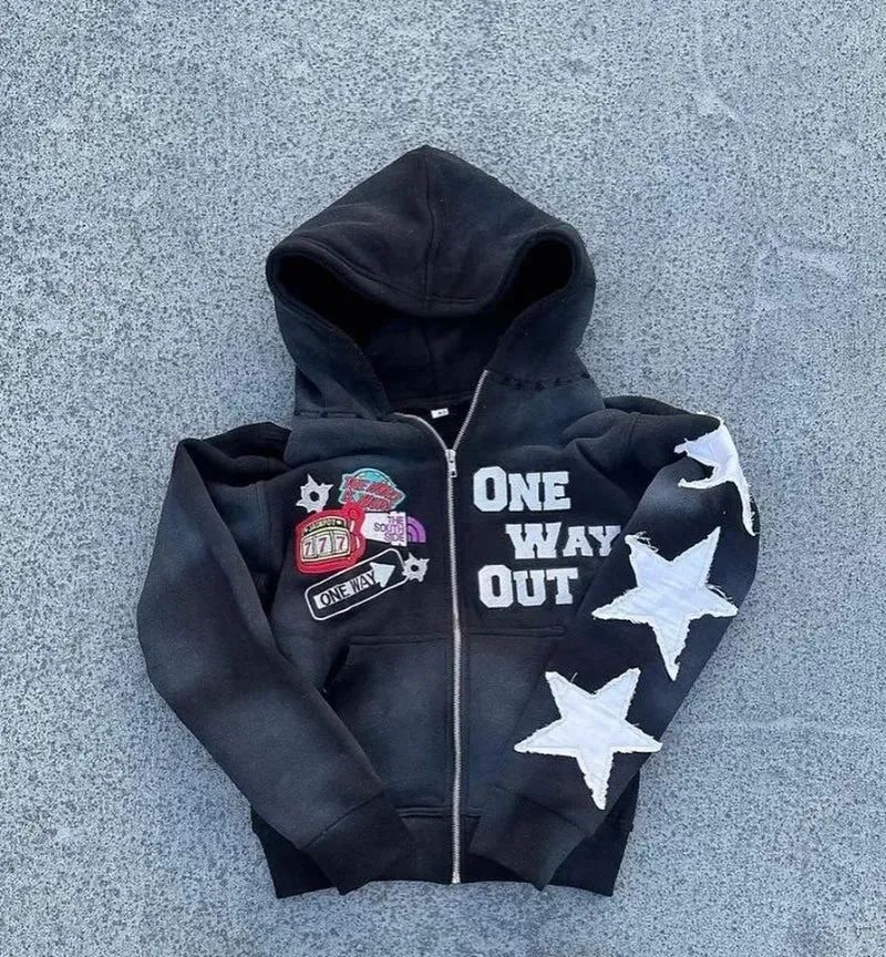 Star Arm Streetwear Hoodies