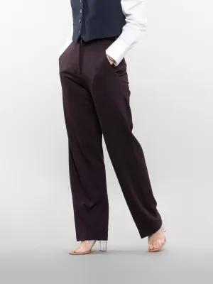 Straight-leg trouser