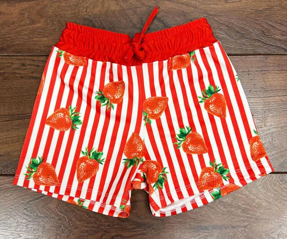 Strawberry boys swim shorts