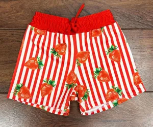 Strawberry boys swim shorts