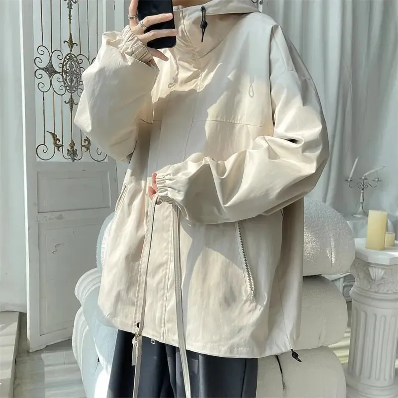 Stylish Y2K Jacket Made from High Quality Polyester