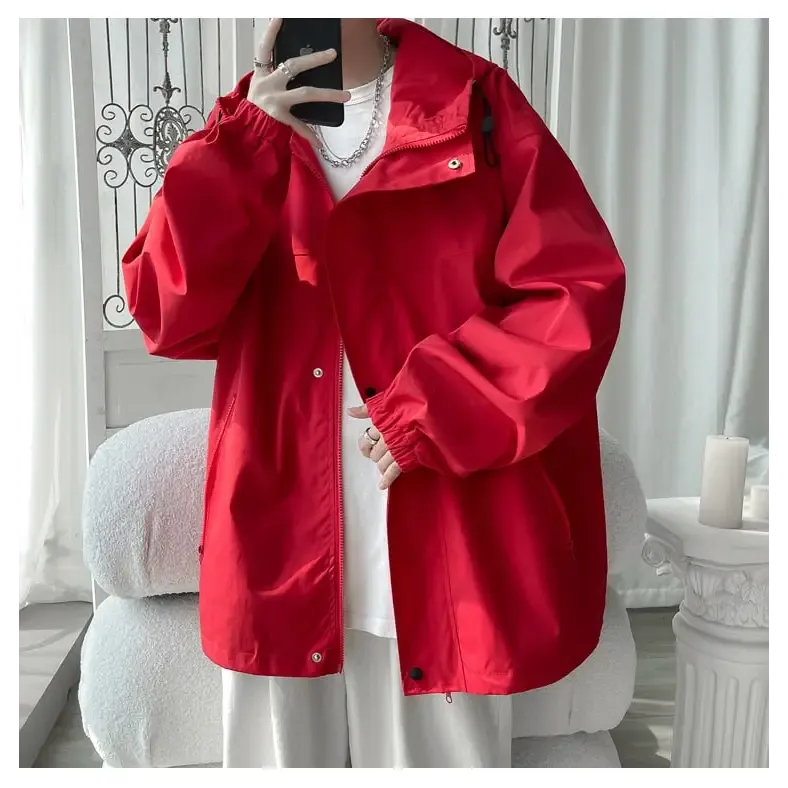 Stylish Y2K Jacket Made from High Quality Polyester