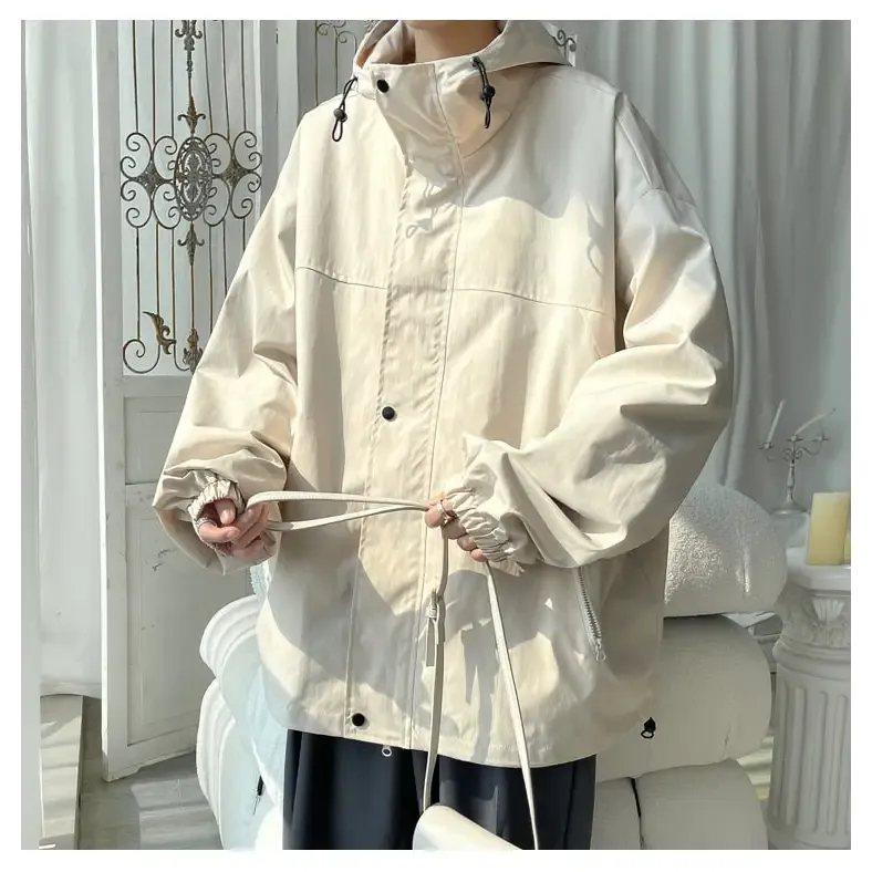 Stylish Y2K Jacket Made from High Quality Polyester