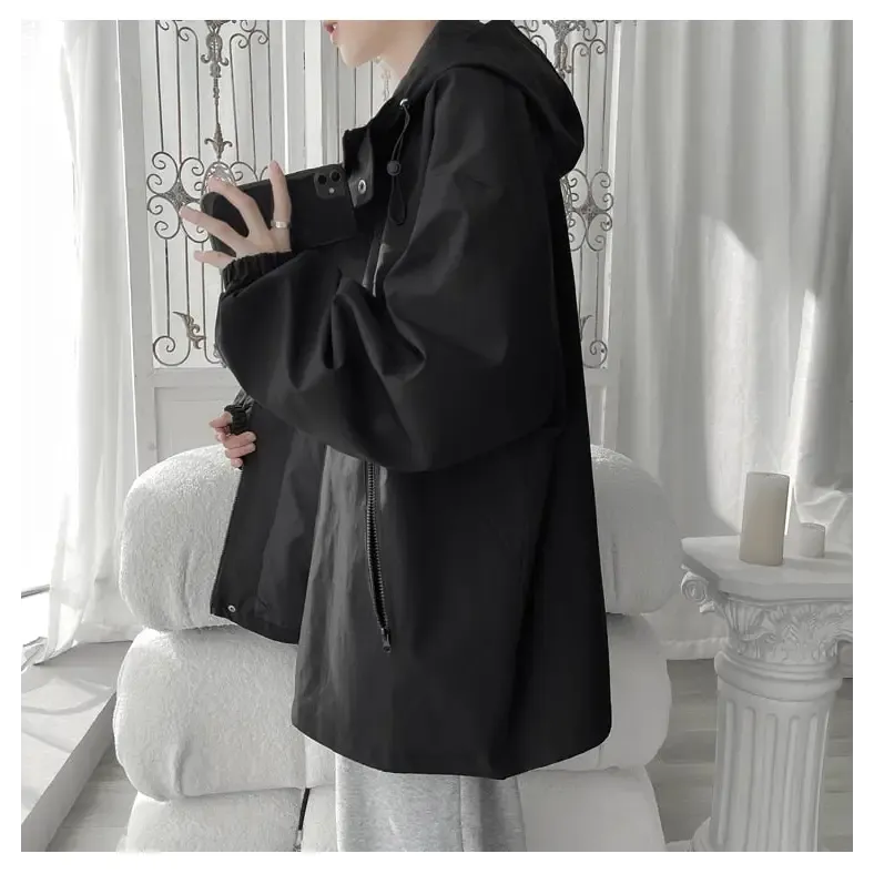 Stylish Y2K Jacket Made from High Quality Polyester