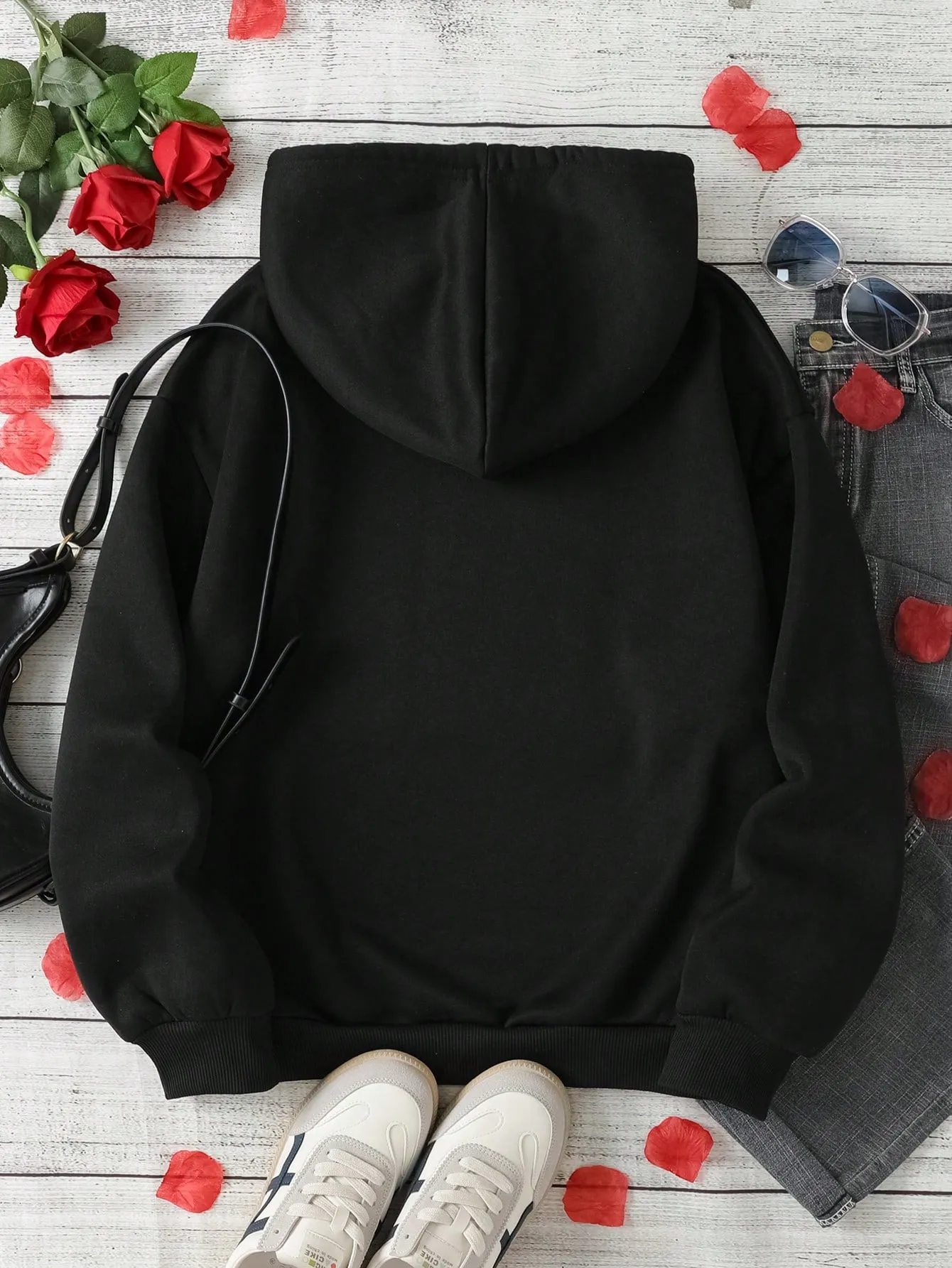Sudadera holgada Cherry Vibes: "Amo a mi novio" ❤️
