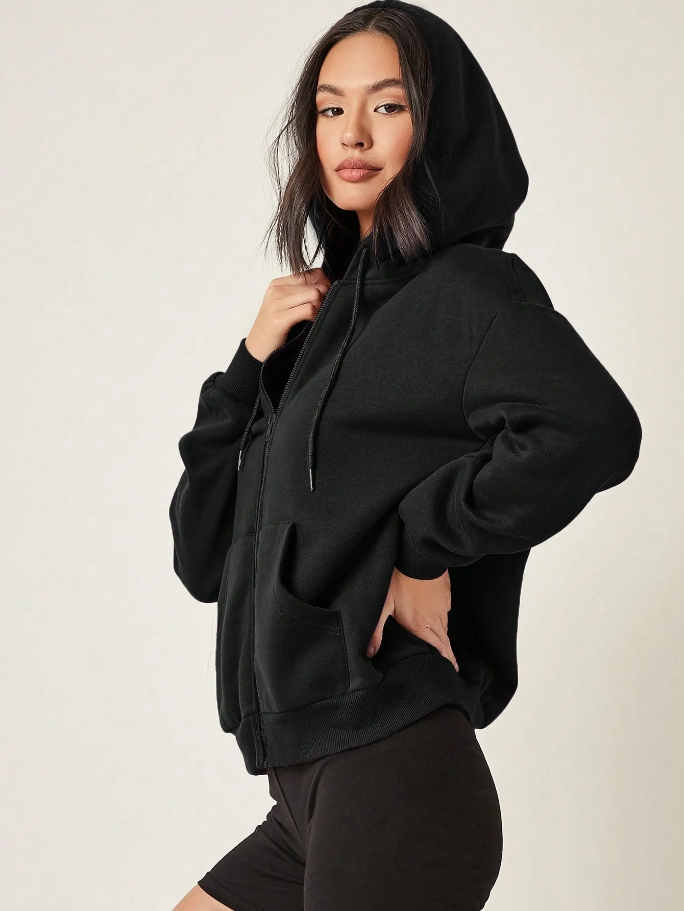 Sudadera Térmica con Capucha y Cremallera  CR