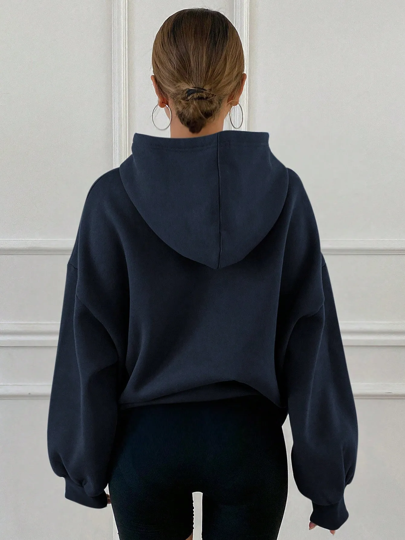 Sudadera unisex DAZY con capucha y forro térmico