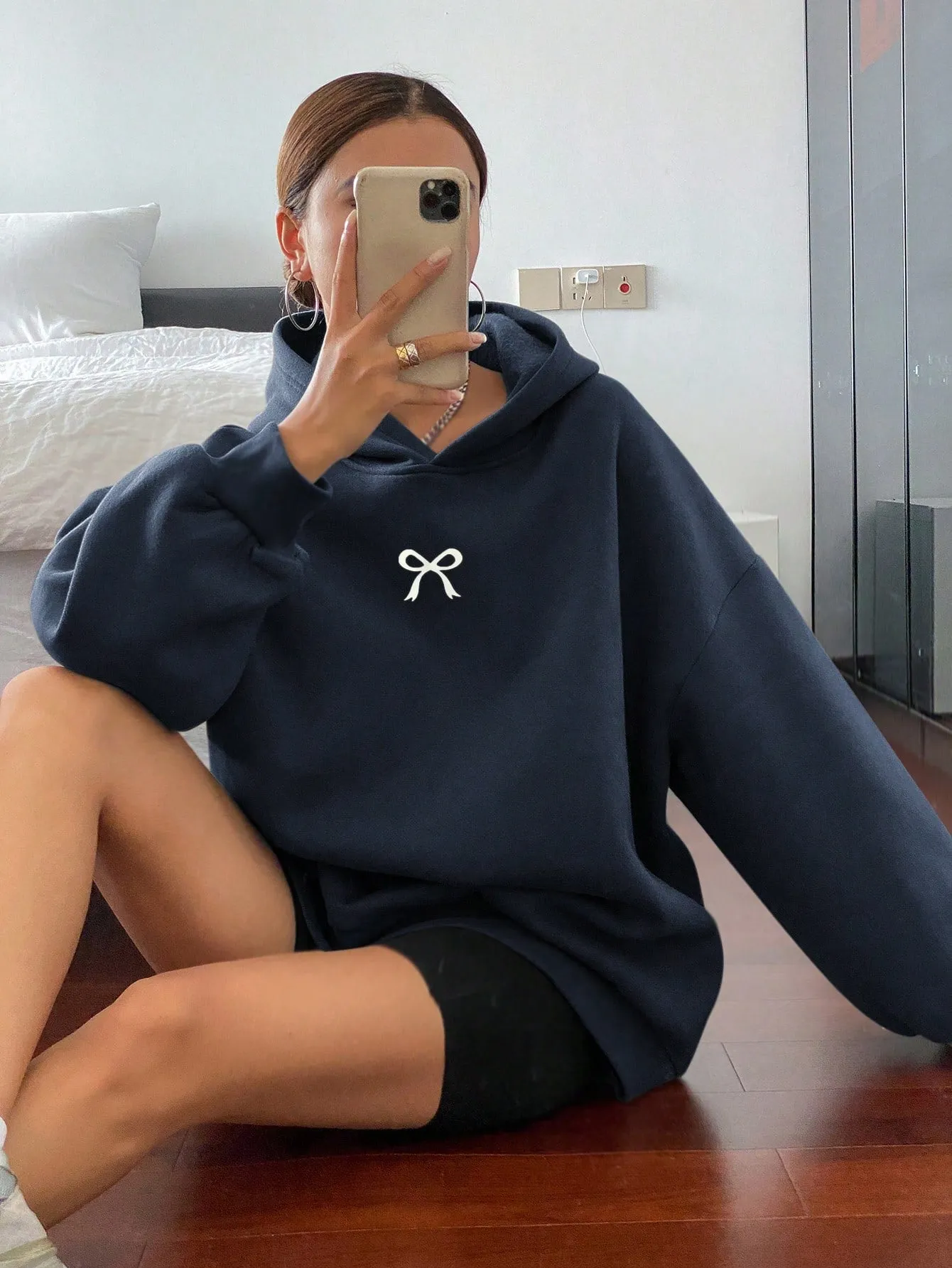 Sudadera unisex DAZY con capucha y forro térmico