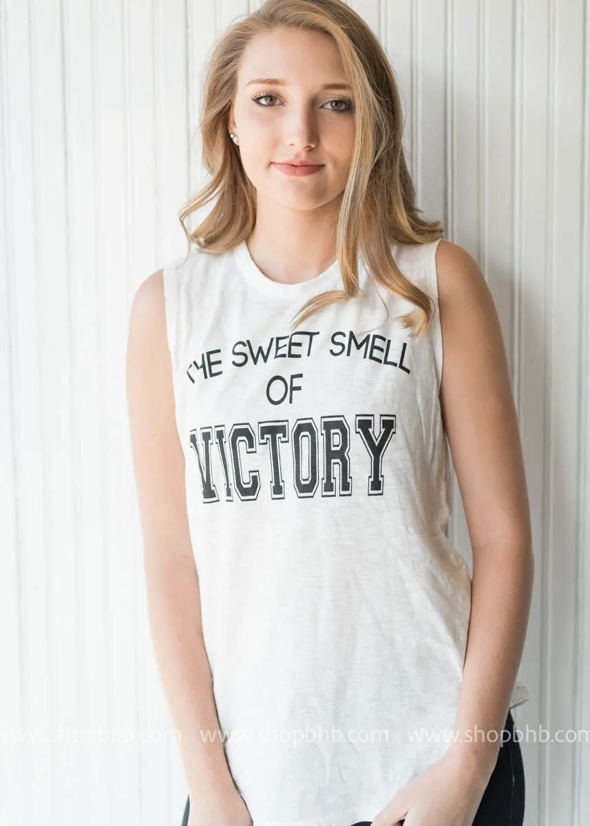 Sweet Smell of Victory Muscle Tank** - Final Sale**