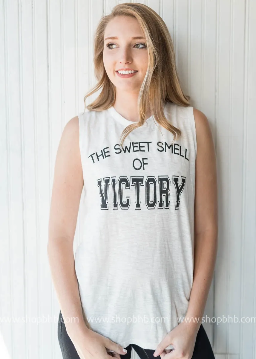 Sweet Smell of Victory Muscle Tank** - Final Sale**