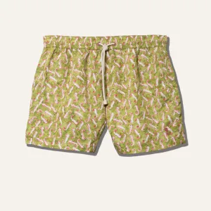 Swim Shorts Seahorse Lime