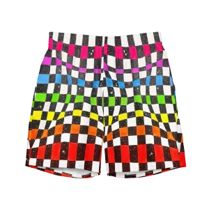 Swim Trunks ( Secret Internal Pocket)- "Space Track" Design