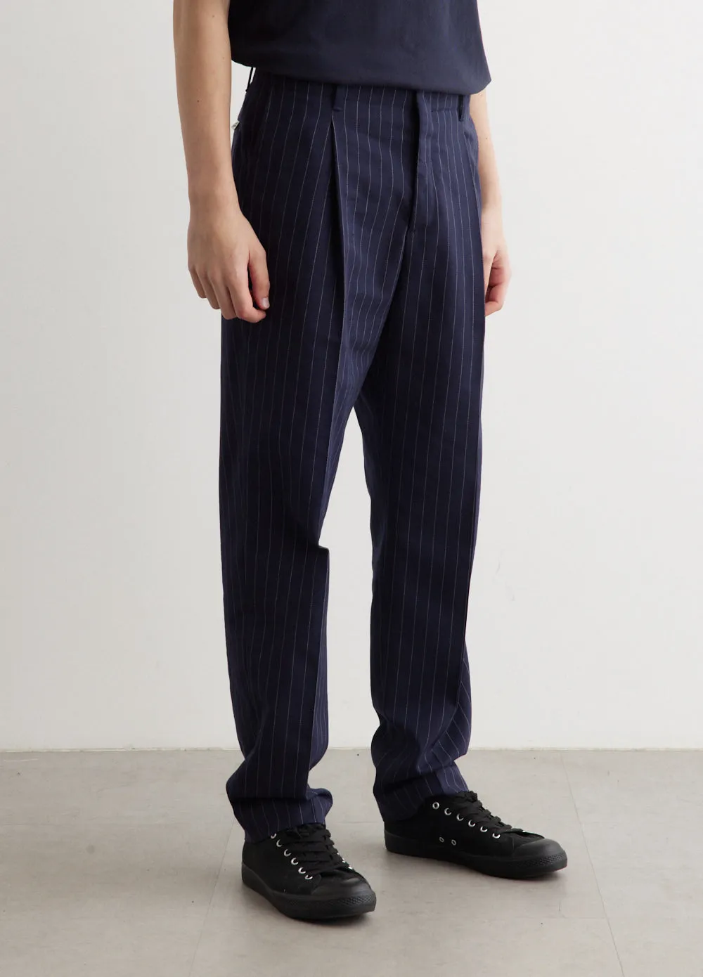Tailored Pleated Pants